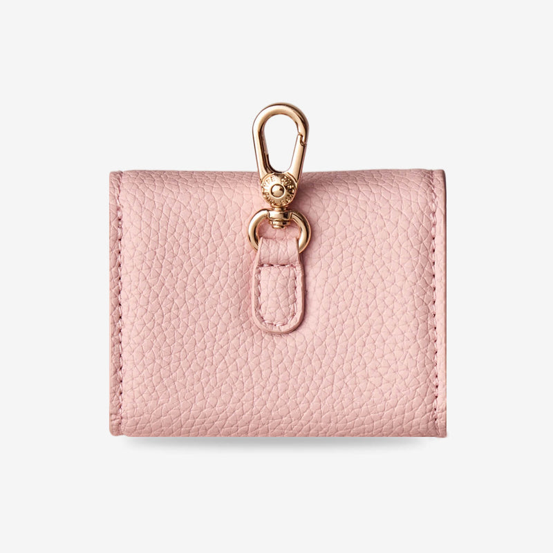 pink Airpods pouch designed for commuting, travel and daily errands