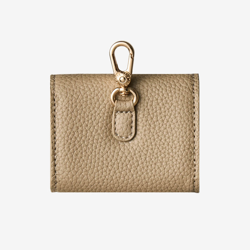 Envelope-inspired AirPods case in taupe