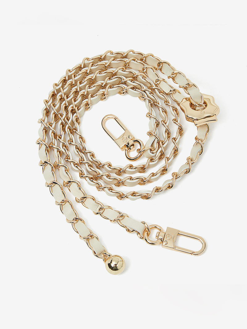 Custype Trendy Chain Strap channel style crossbody strap channel style Wrist band