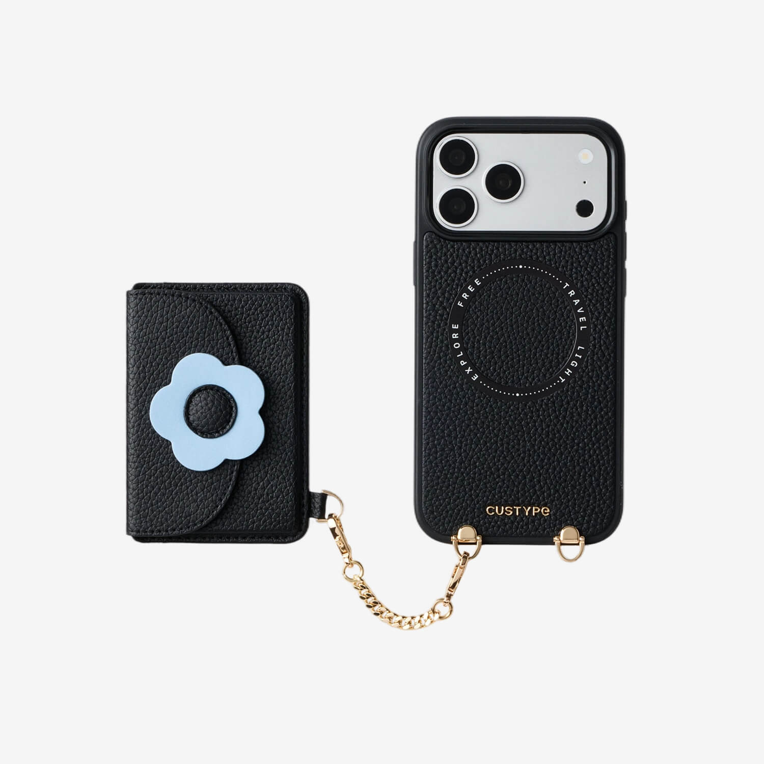 Unity Style- Floral iPhone Case with Slim Wallet