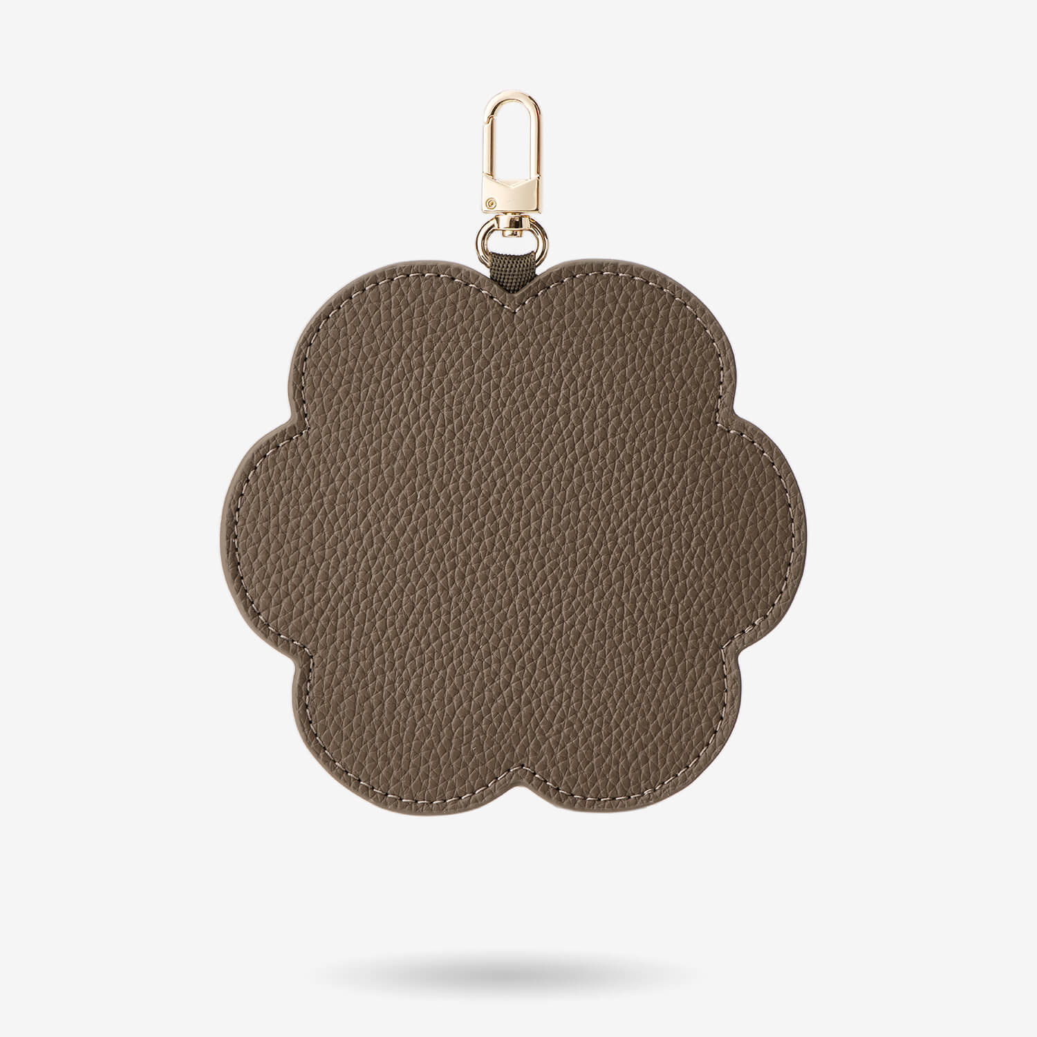 mocha flower airpods case for crossbody phone case