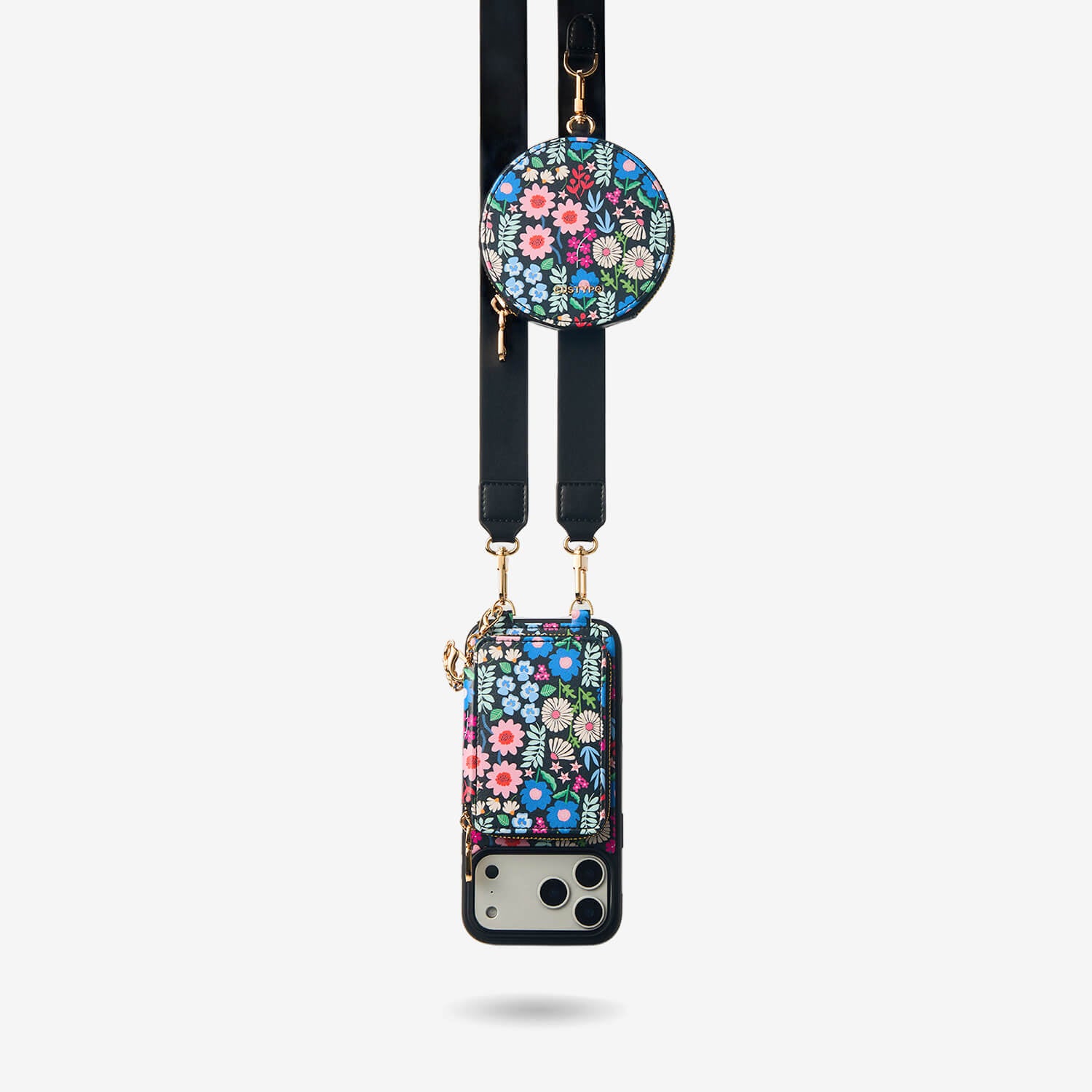 Gale Switzer- Bloom Theme Crossbody iPhone Case with Magnetic Wallet