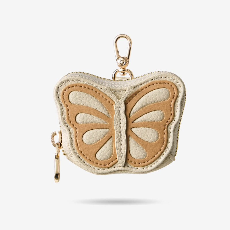 Flutter Flow- Crossbody Wallet Case with Butterfly AirPods Pouch & MagSafe