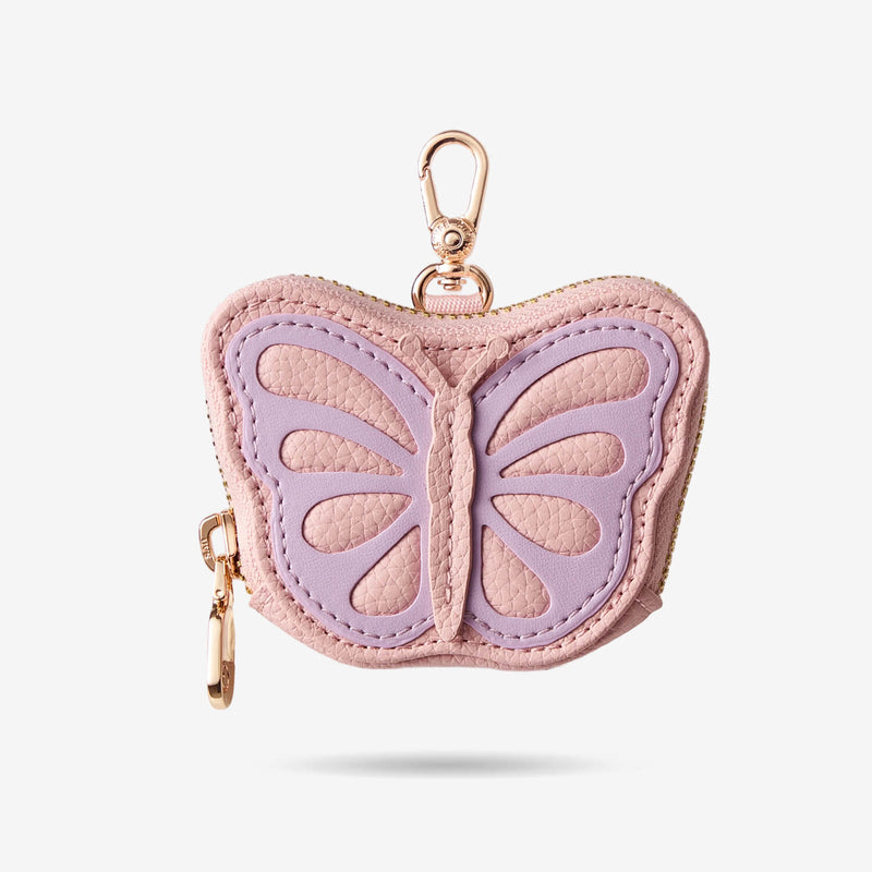 Flutter Flow- Crossbody Wallet Case with Butterfly AirPods Pouch & MagSafe