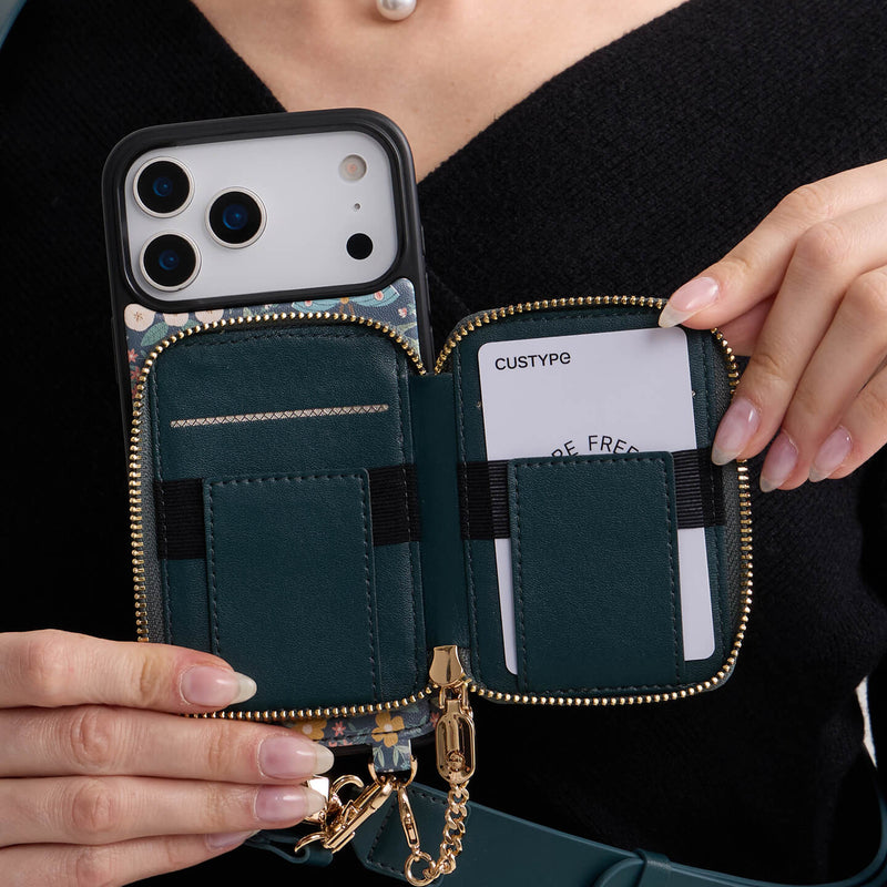 Amanda- Flutter Theme Designer Crossbody Phone Case