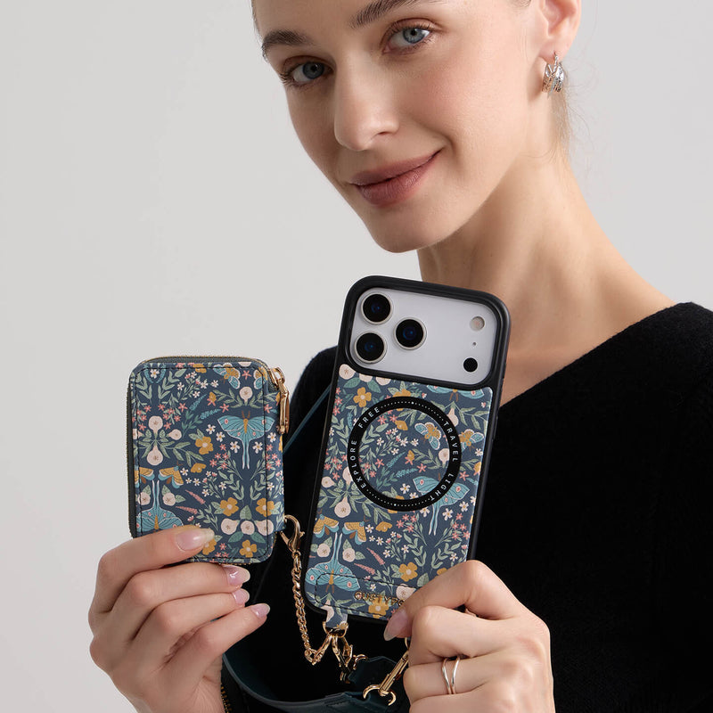 Amanda- Flutter Theme Designer Crossbody Phone Case