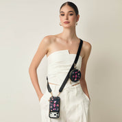 Halloween Theme- Magnetic Phone Case with Sling & Card Slots-Mobile Phone Cases-DETACHABLE WALLET & PHONE POUCH