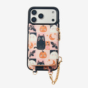 Halloween Theme- Magnetic Phone Case with Sling & Card Slots-Mobile Phone Cases-DETACHABLE WALLET & PHONE POUCH