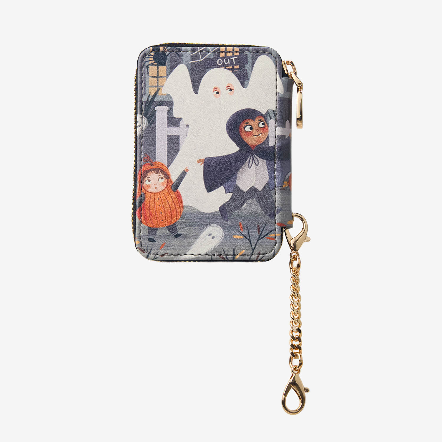 Halloween Theme- Magnetic Phone Case with Sling & Card Slots-Mobile Phone Cases-DETACHABLE WALLET & PHONE POUCH