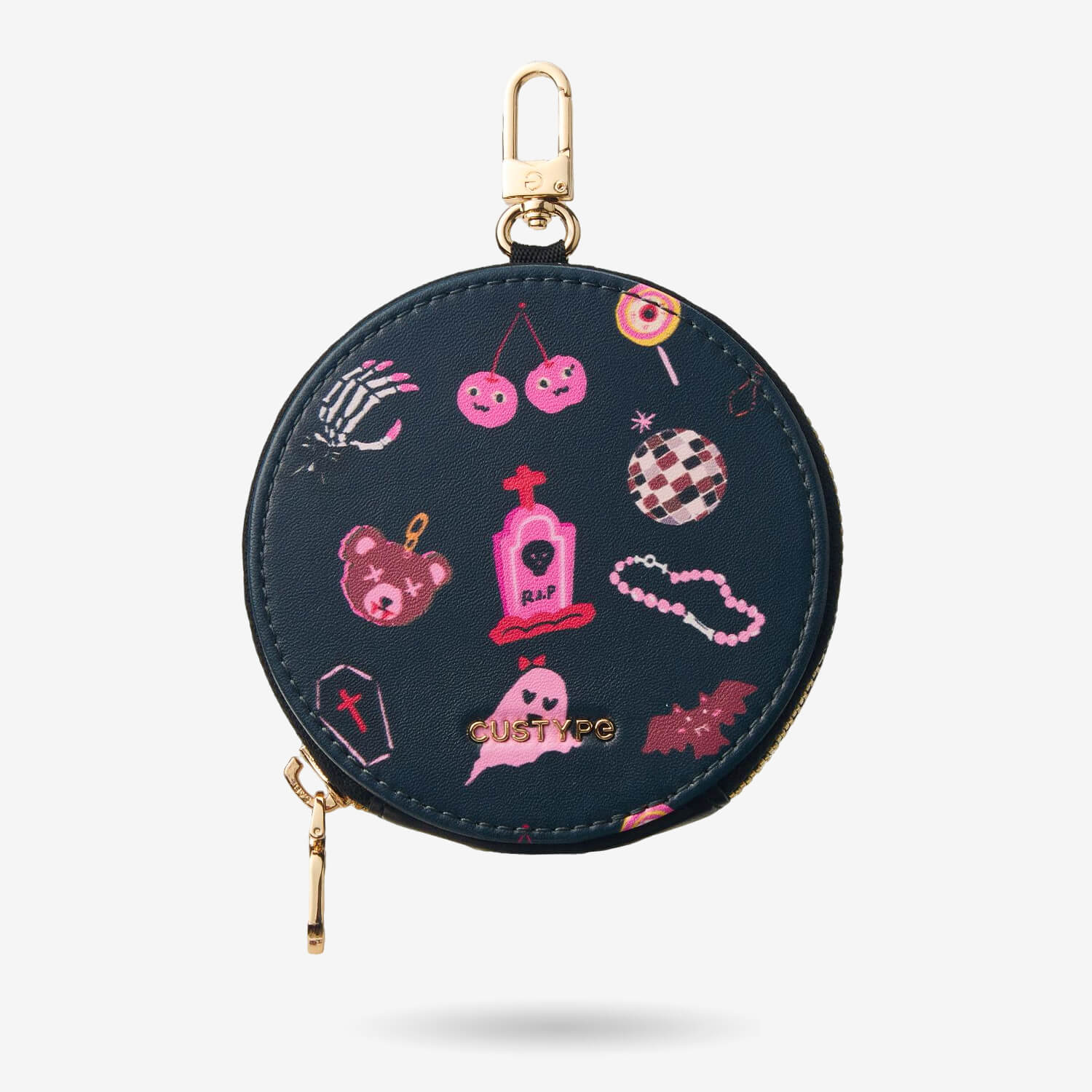 Halloween Theme- Magnetic Phone Case with Sling & Card Slots-Mobile Phone Cases-DETACHABLE WALLET & PHONE POUCH