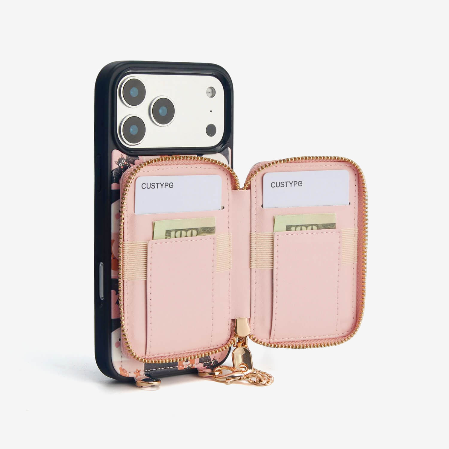 Halloween Theme- Magnetic Phone Case with Sling & Card Slots-Mobile Phone Cases-DETACHABLE WALLET & PHONE POUCH