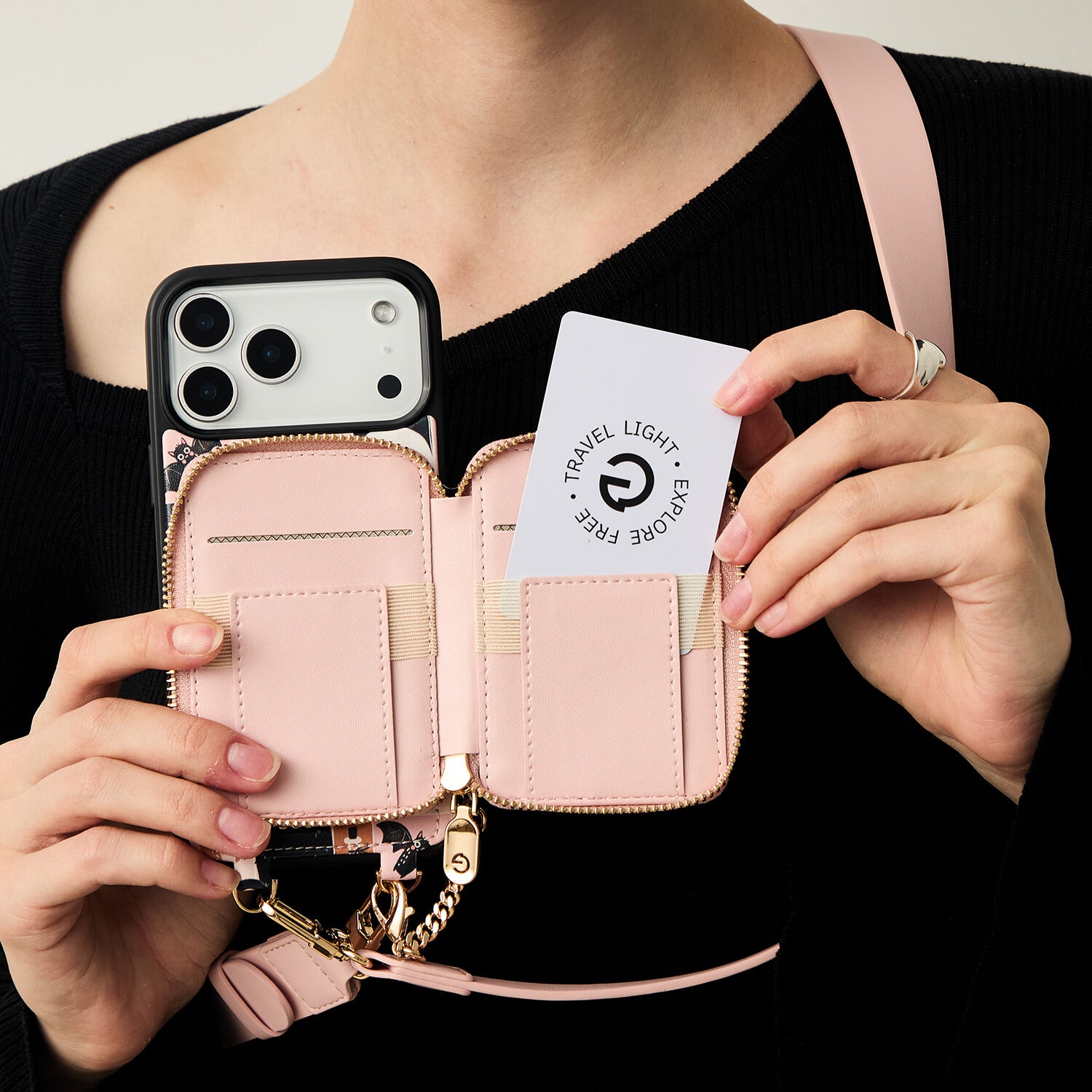 Halloween Theme- Magnetic Phone Case with Sling & Card Slots-Mobile Phone Cases-DETACHABLE WALLET & PHONE POUCH