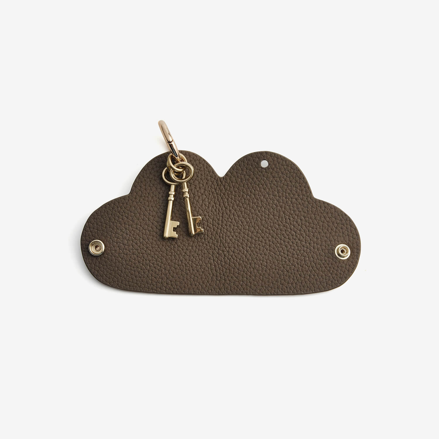 Heart Key Fob Case-Key Fob Case-Lychee Pattern Leather Mini Pouch