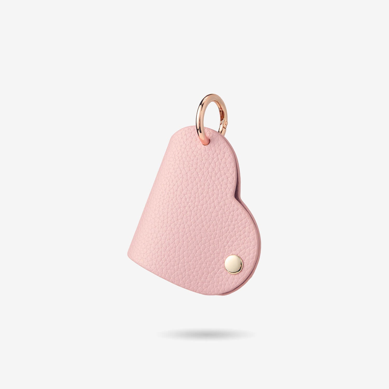 Heart Key Fob Case-Key Fob Case-Lychee Pattern Leather Mini Pouch