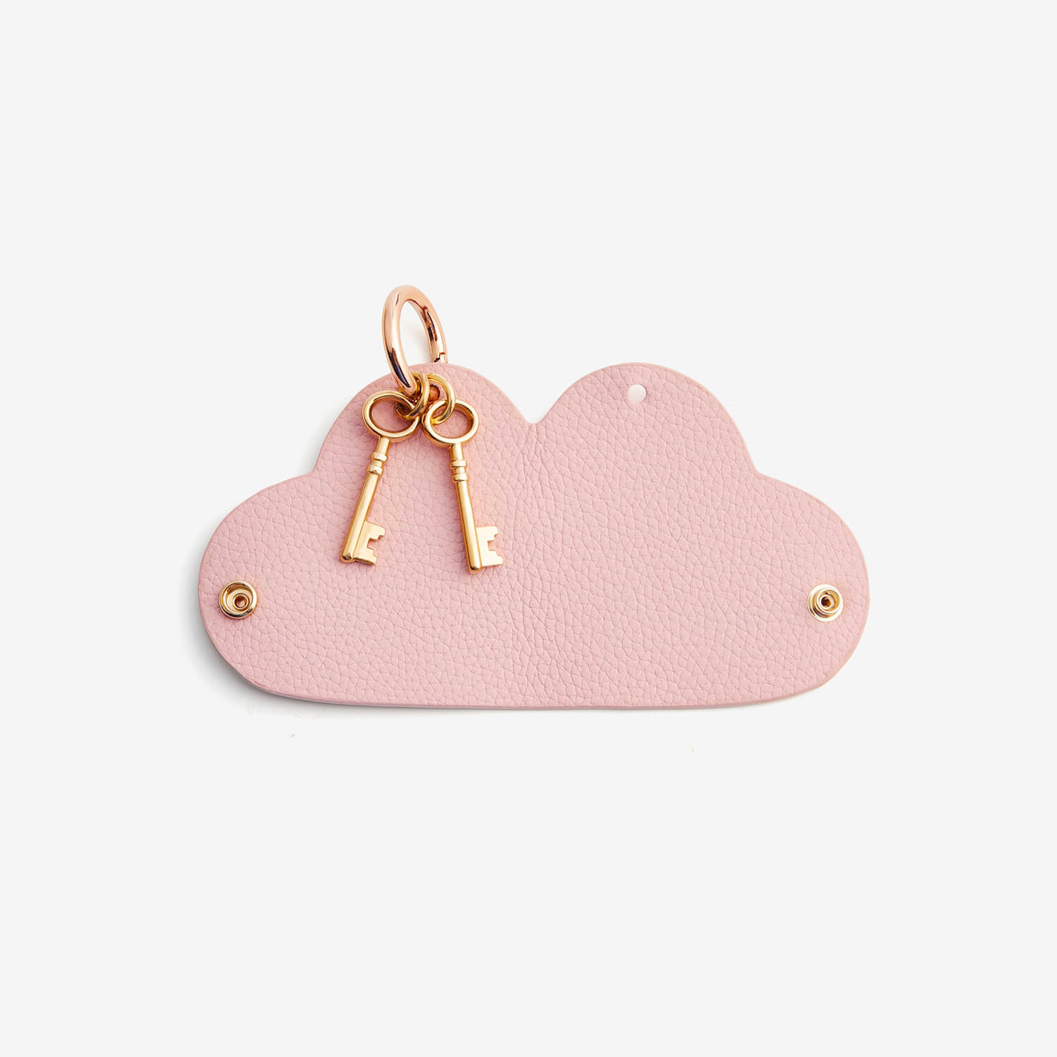 Heart Key Fob Case-Key Fob Case-Lychee Pattern Leather Mini Pouch