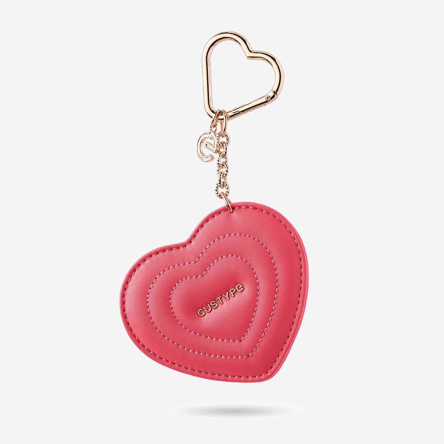 ハート型ミニポータブルコンパクトミラー