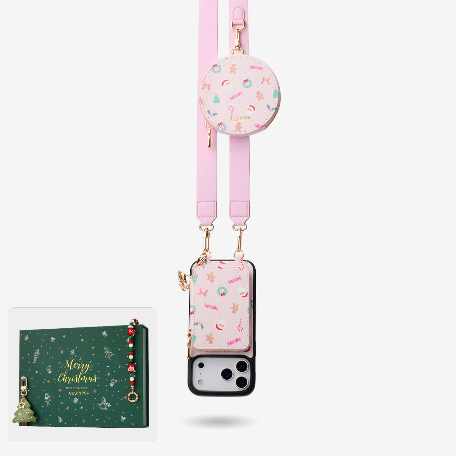 designer phone crossbody case