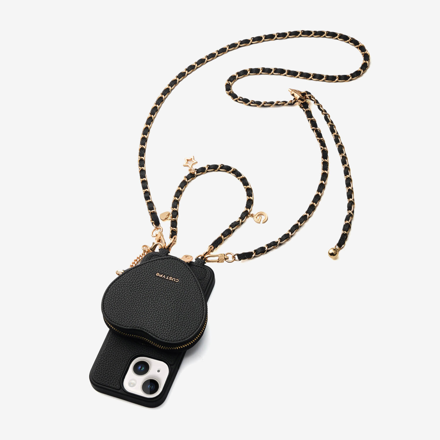 Mobile Phone Cases-Black-iPhone 15 Plus