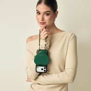 Morandi Grace Kit- Crossbody iPhone Case with Heart Pouch