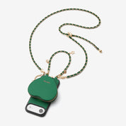 Allure Chain Series- iPhone Case with Heart Pouch & Chain Strap-Mobile Phone Cases-DETACHABLE WALLET & WIRELESS CHARGING