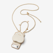 Allure Chain Series- iPhone Case with Heart Pouch & Chain Strap-Mobile Phone Cases-DETACHABLE WALLET & WIRELESS CHARGING