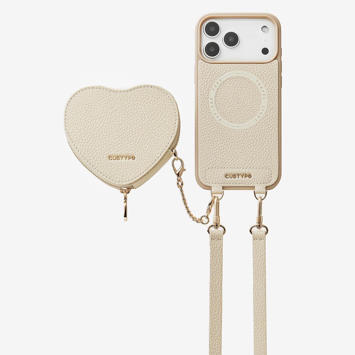 Mobile Phone Cases-Beige-iPhone 17 Pro Max
