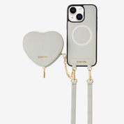 Mobile Phone Cases-Light Gray-iPhone 15 Plus