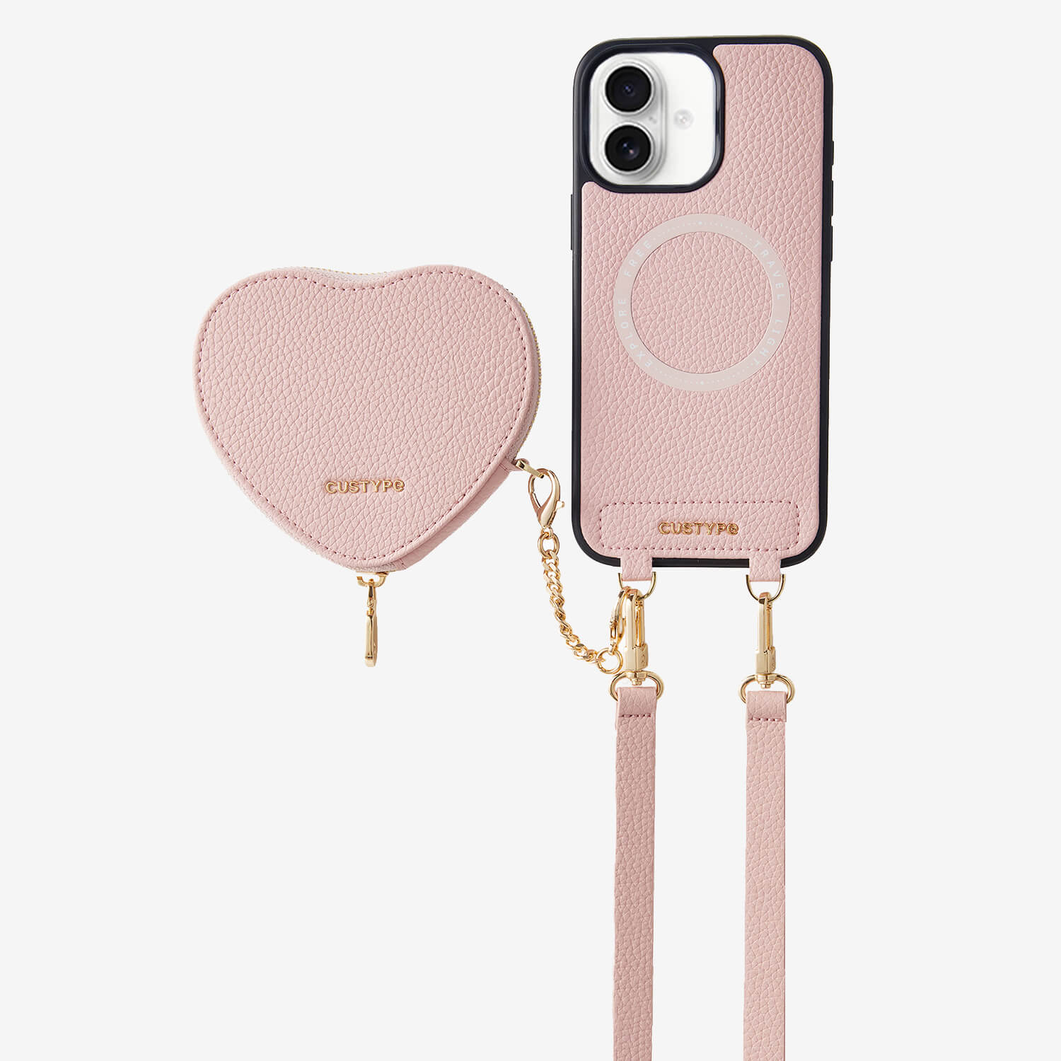 Mobile Phone Cases-Light Pink-iPhone 17