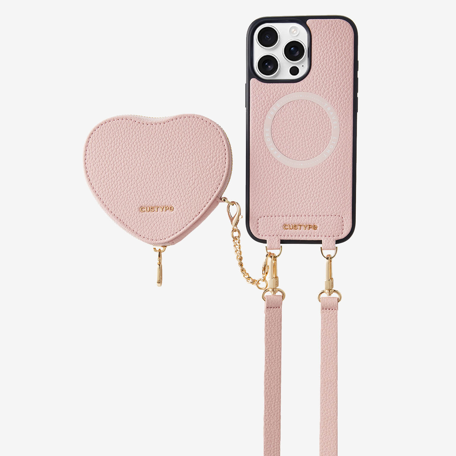 Mobile Phone Cases-Light Pink-iPhone 16 Pro Max