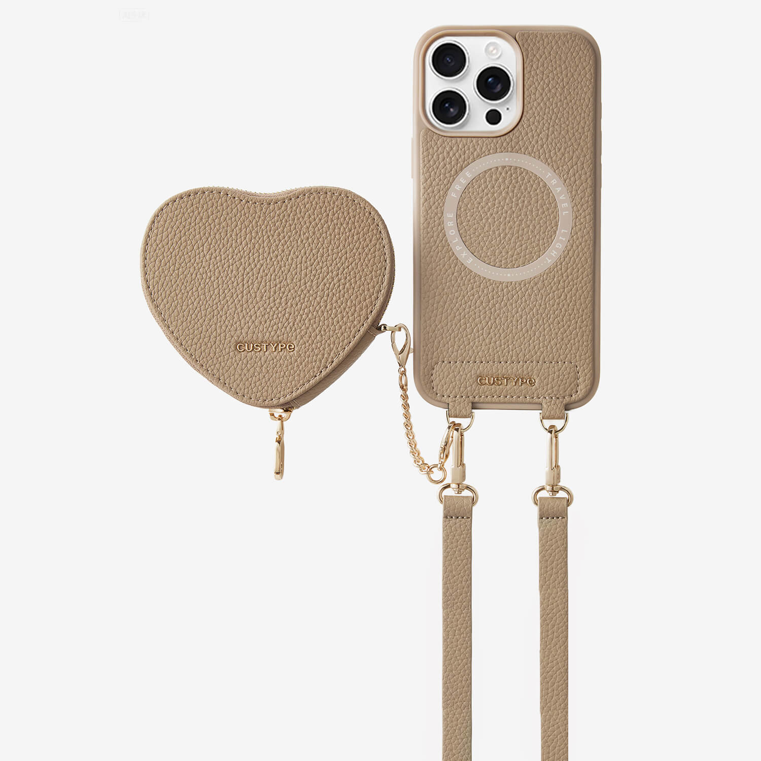 SALE価格！！ CUSTYPE iPhone15ProMax ケース Crossbody iPhone 15 Pro Max Phone Case, iPhone MagSafe Cover – Custype