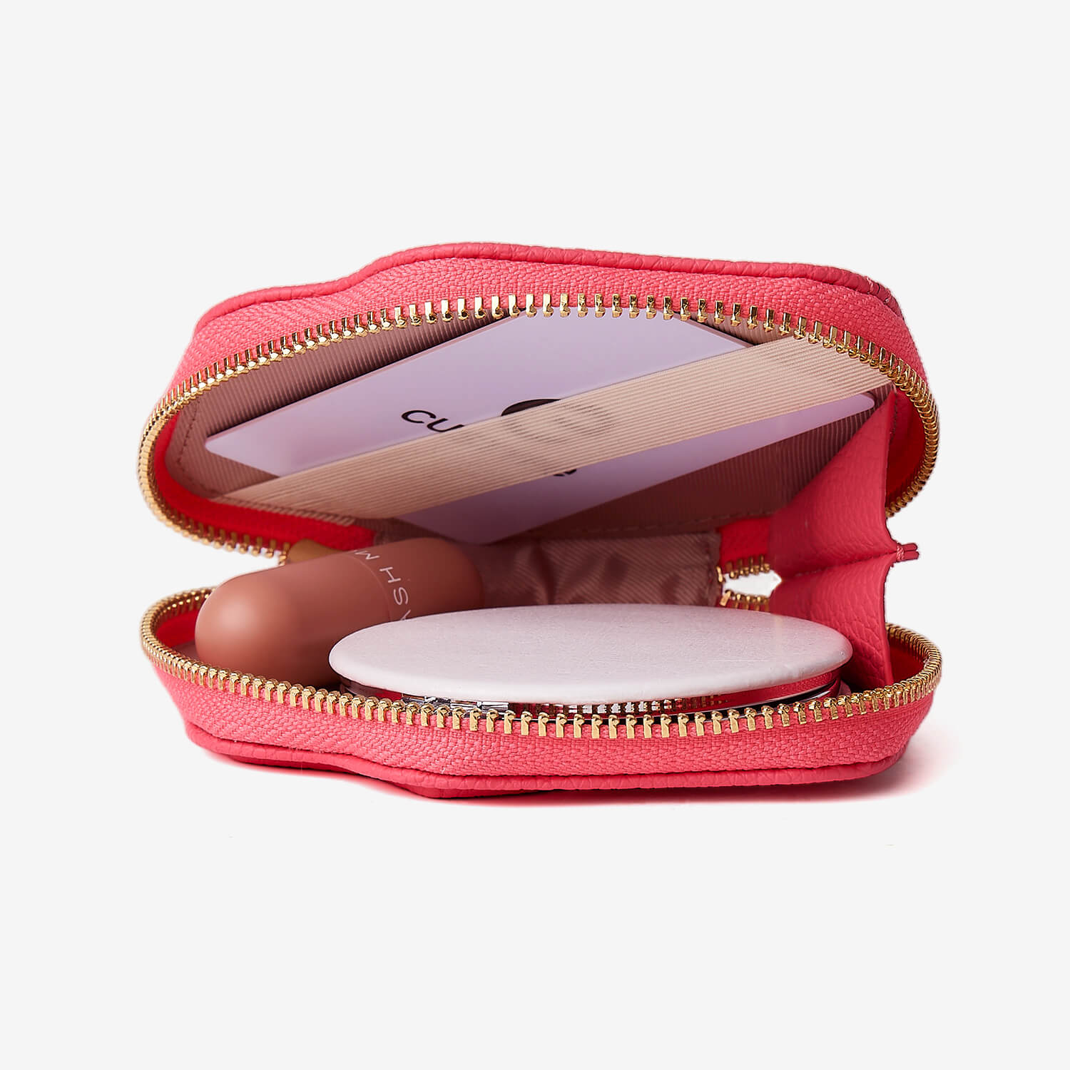 ルトリー・キス ― マグネット式リップポーチ付き iPhone クロスボディケース