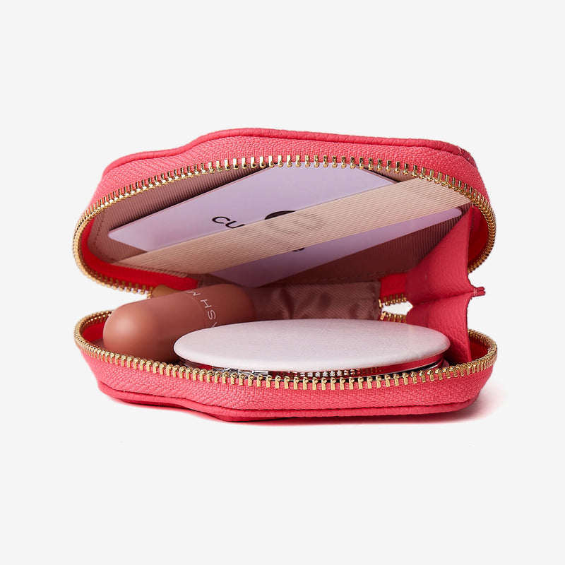 ルトリー・キス ― マグネット式リップポーチ付き iPhone クロスボディケース