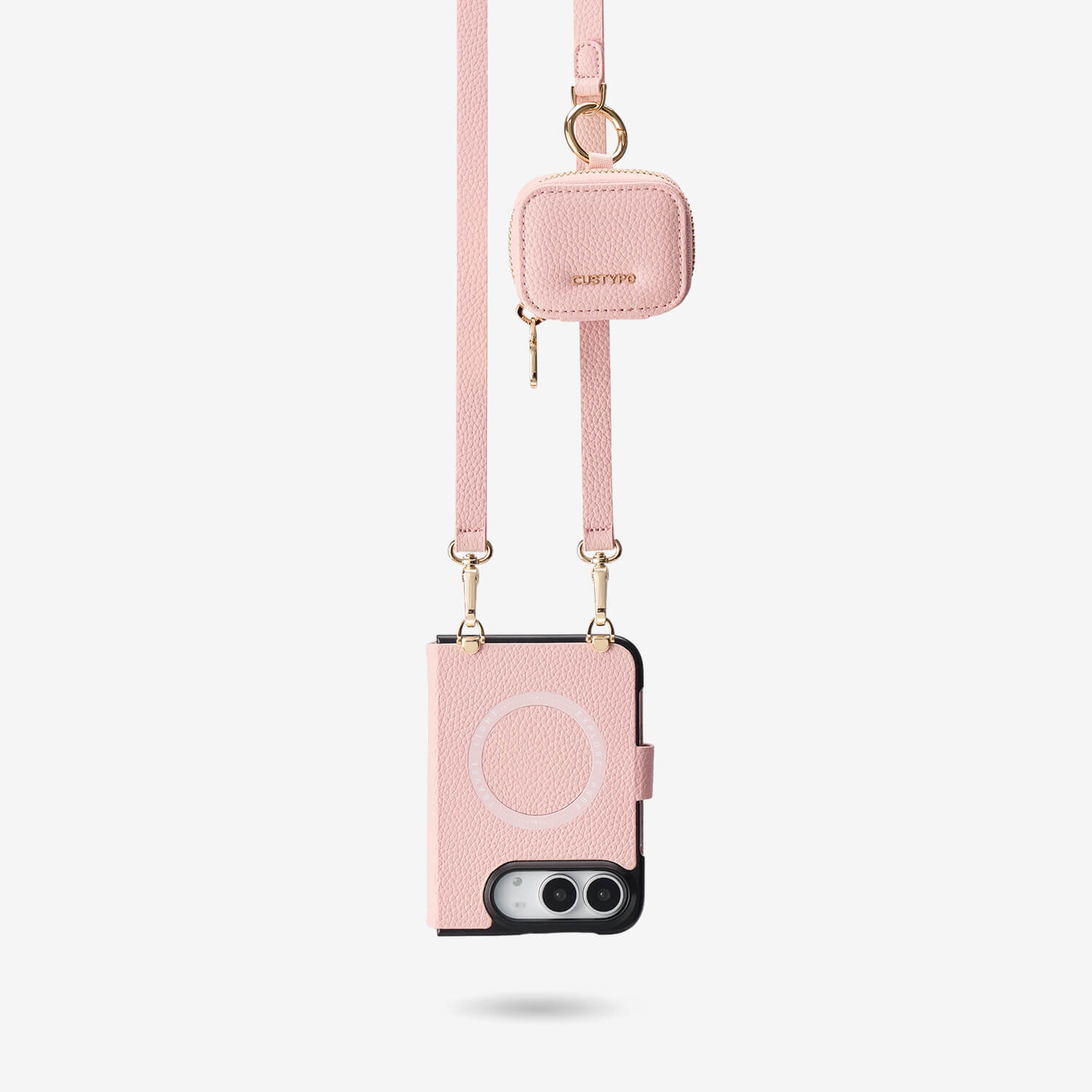 オリジナルデザインセット - iPhone Ultra MagSafe対応クロスボディケース｜AirPodsポーチ付き