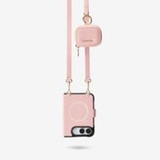 オリジナルデザインセット - iPhone Ultra MagSafe対応クロスボディケース｜AirPodsポーチ付き