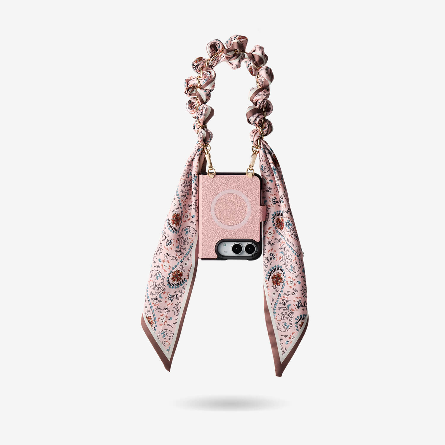 Silk Flair Set- iPhone Ultra Fold Case with Silk Wristlet