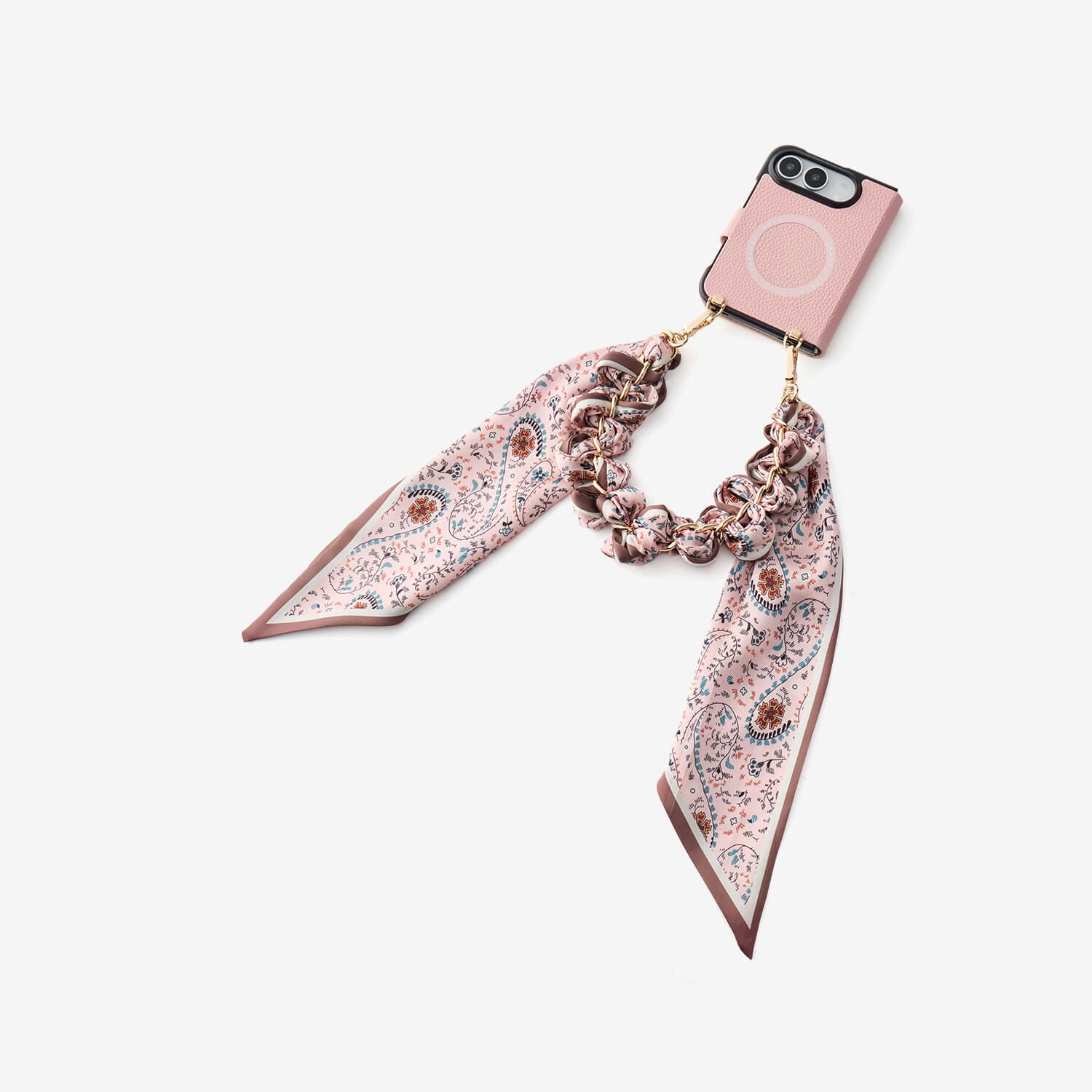Silk Flair Set- iPhone Ultra Fold Case with Silk Wristlet