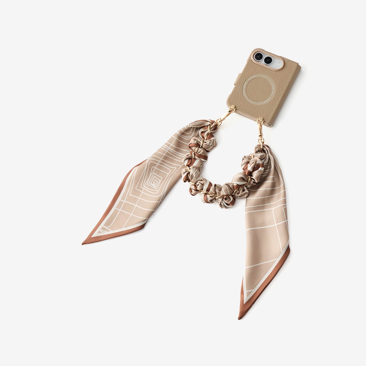 Silk Flair Set- iPhone Ultra Fold Case with Silk Wristlet