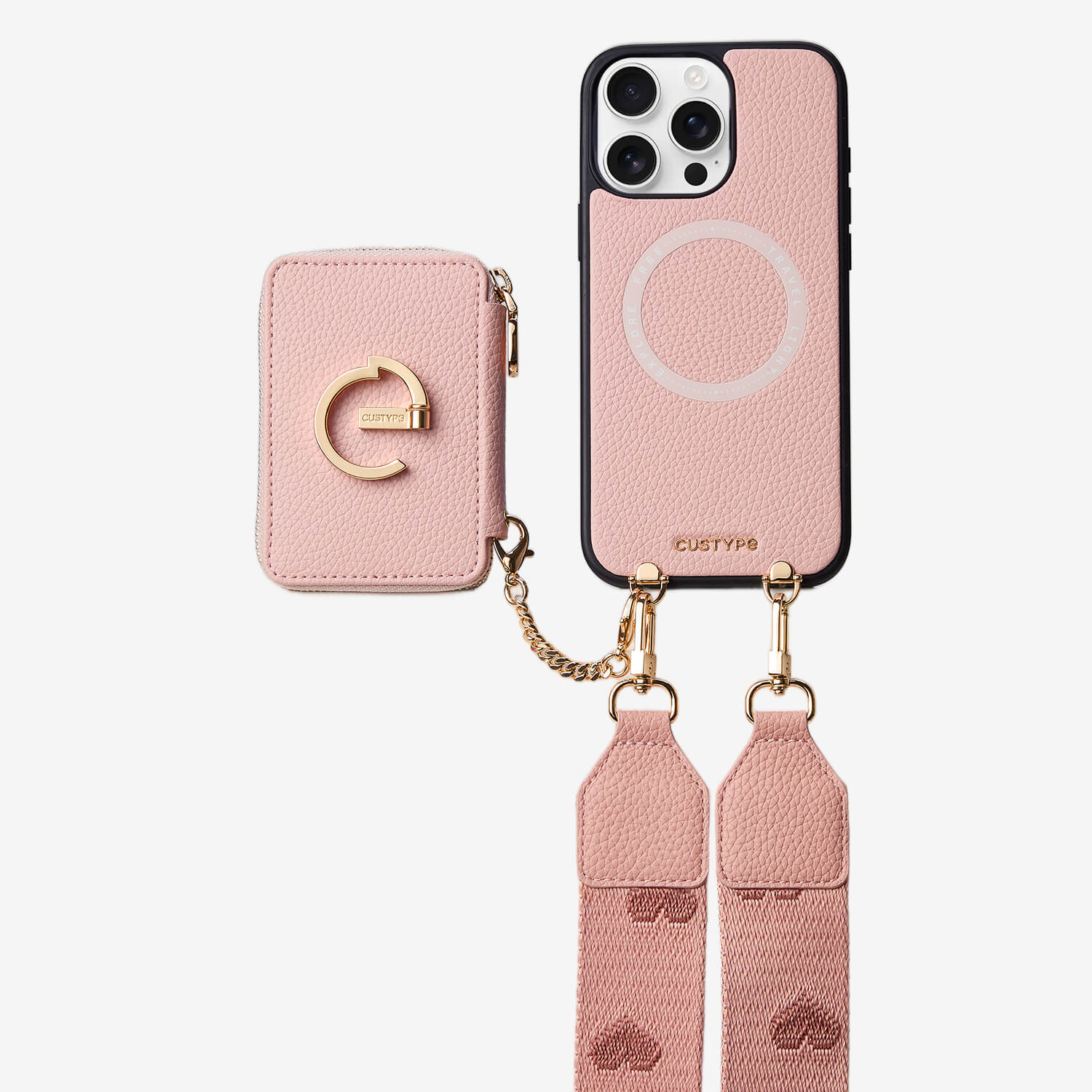 Leather iphone case crossbody 