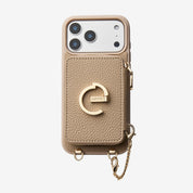 taupe wireless charging phone case
