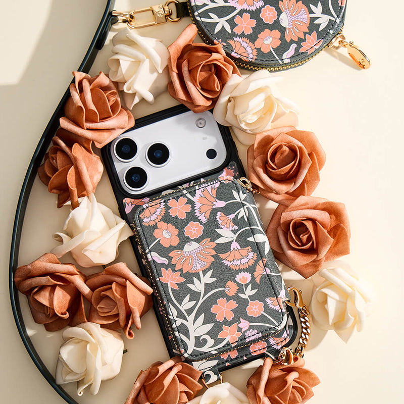 Custypeオリジナルクロスボディスマホケースセット（リストストラップ