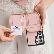 Utility Series- Samsung Galaxy Phone Case with Wallet & Utility Strap-Mobile Phone Cases-Custype