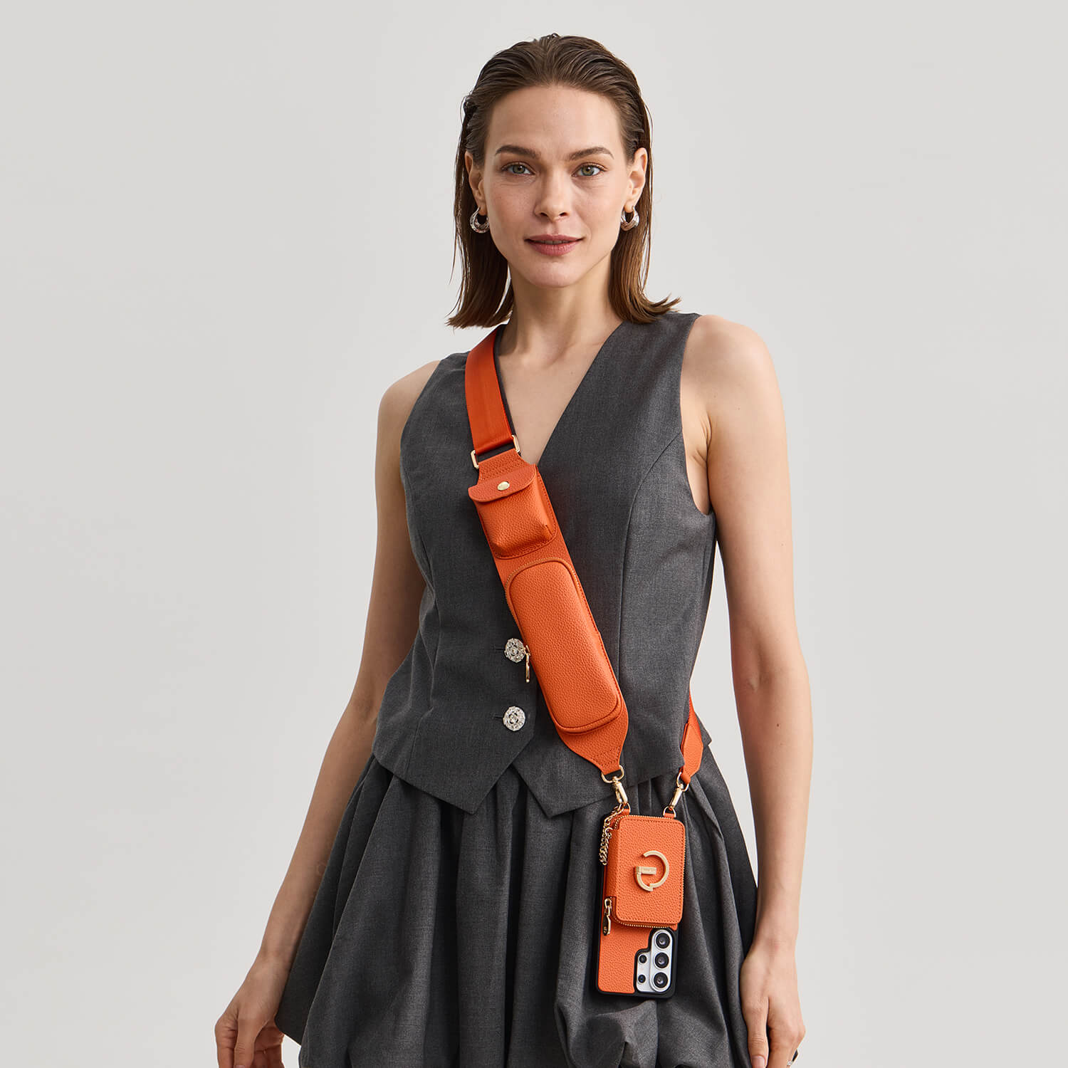 Utility Series- Samsung Galaxy Phone Case with Wallet & Utility Strap-Mobile Phone Cases-Custype