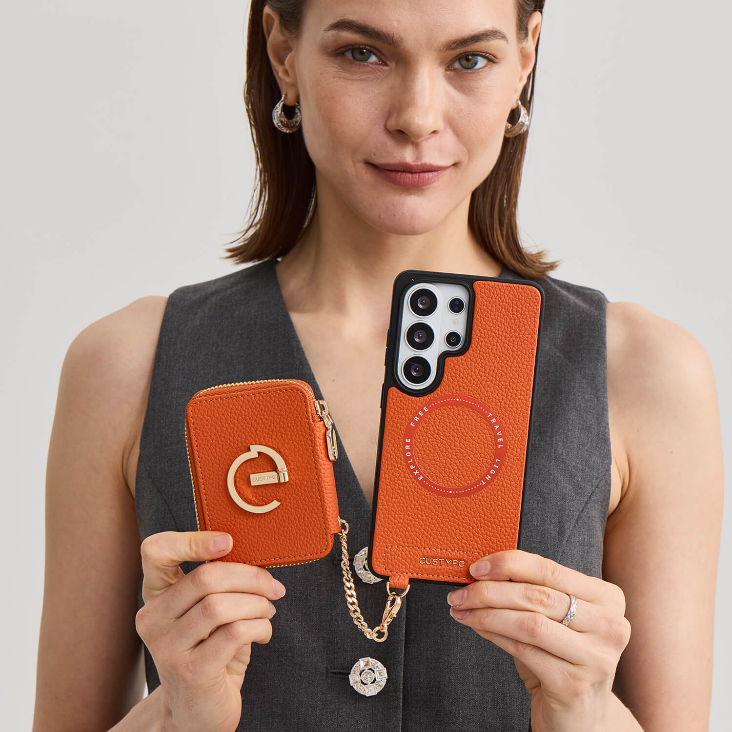 Utility Series- Samsung Galaxy Phone Case with Wallet & Utility Strap-Mobile Phone Cases-Custype