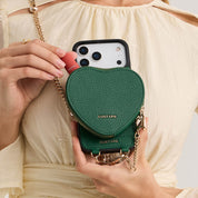 ハートメイトキット - マグネット式ウォレット付きiPhoneケース用ストラップ