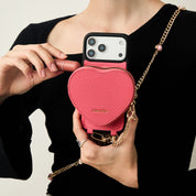 ハートメイトキット - マグネット式ウォレット付きiPhoneケース用ストラップ