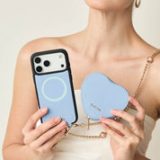 ハートメイトキット - マグネット式ウォレット付きiPhoneケース用ストラップ