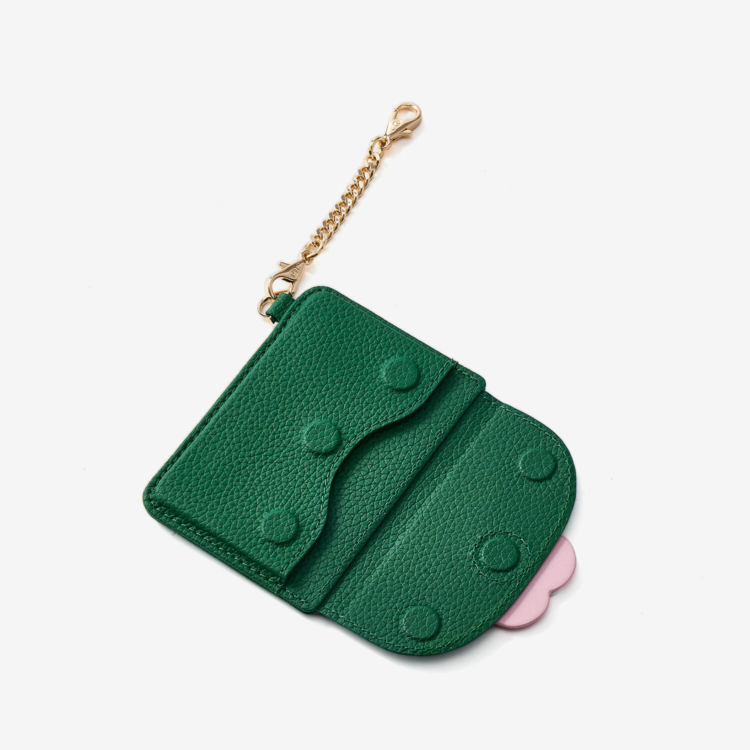 ブルームパル - レザークロスボディスマホケース（スリムウォレット付き）