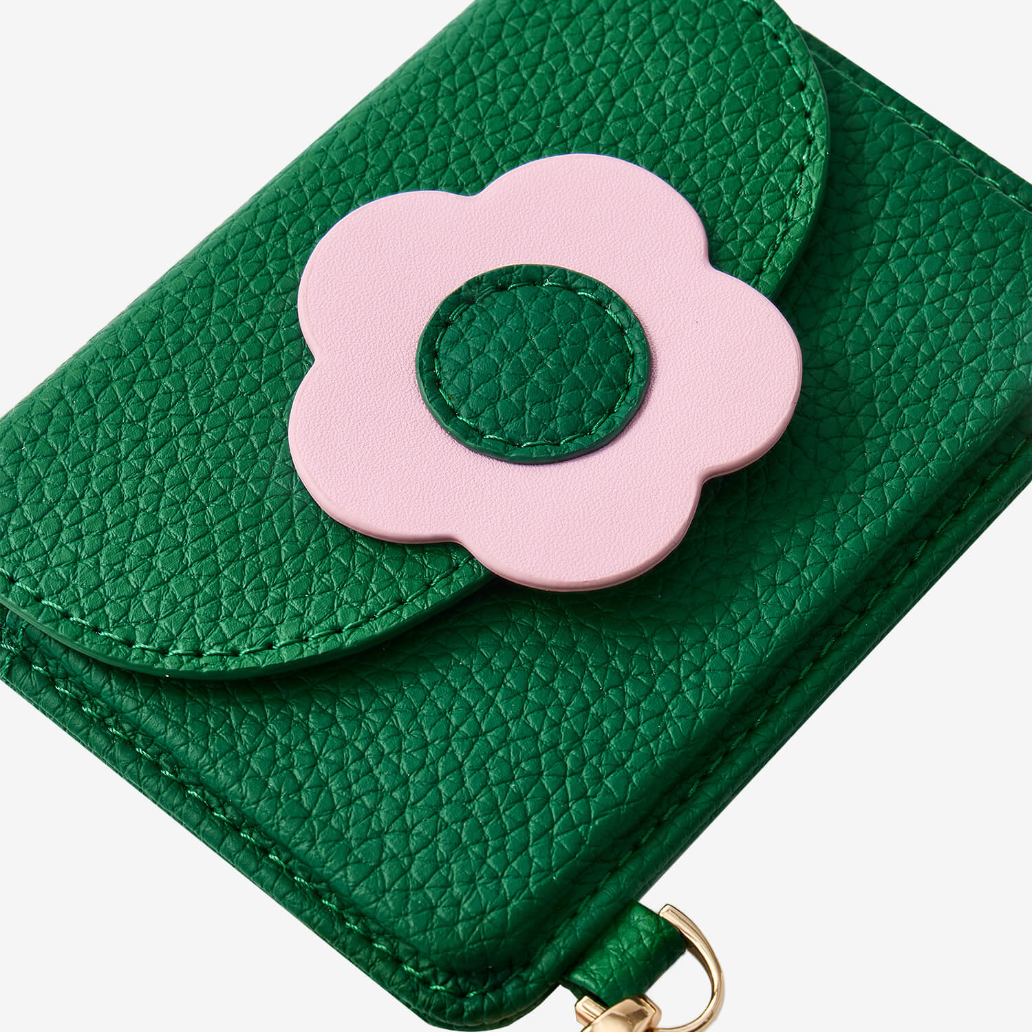 ブルームパル - レザークロスボディスマホケース（スリムウォレット付き）