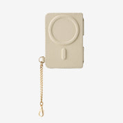 Flutter Flow- Leather Slim Card Holder with Magnetic & Bow