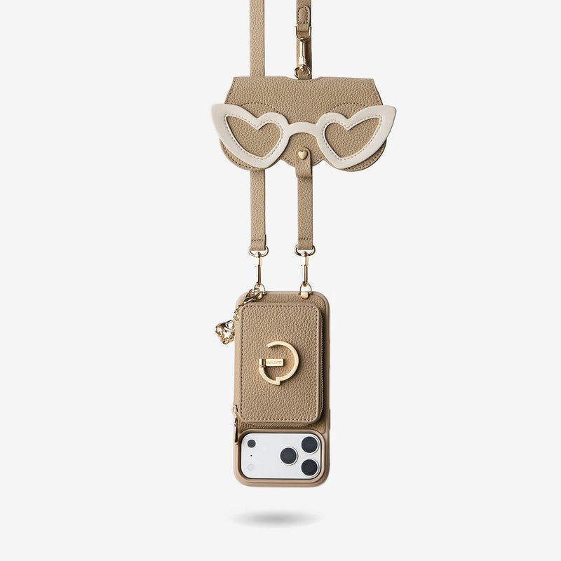 レザーサングラスケースサンカバー